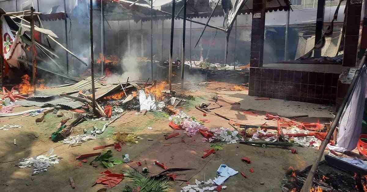 Extensive vandalism-fire in Brahmanbaria.jpg