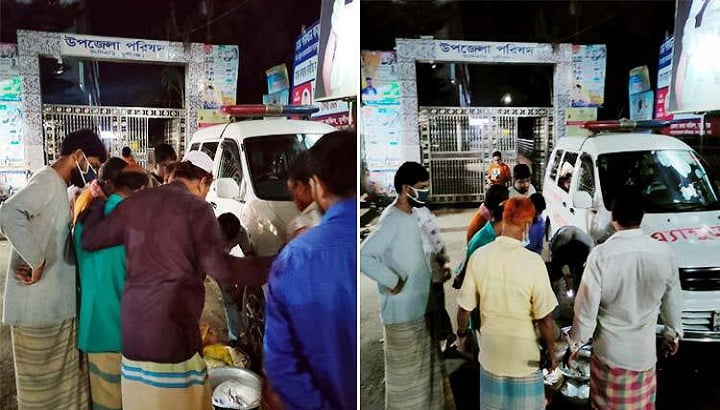 Jatka sold at main entrance the Upazila Parishad.jpg